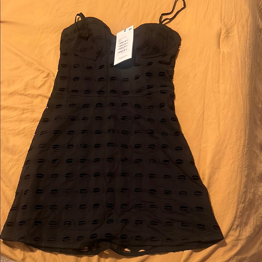 Elegant Black Mini Dress